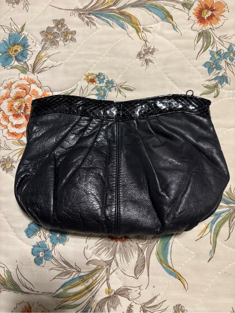 Vintage leather handbag
